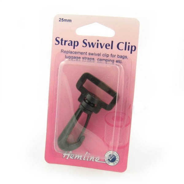 25mm plastic swivel clip