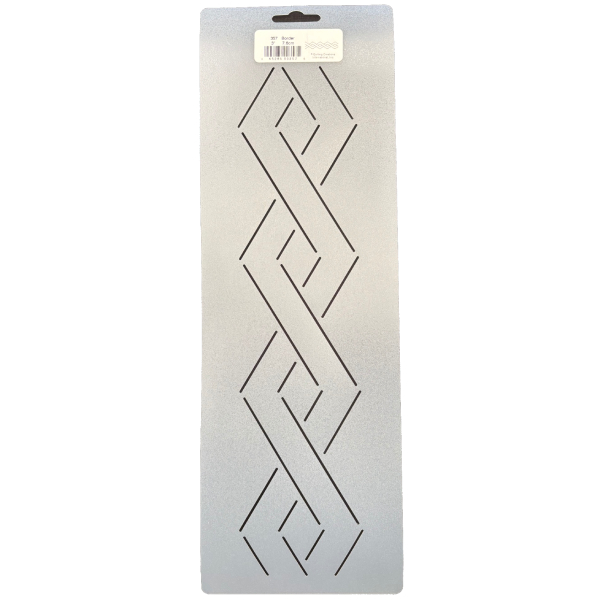 357 3 inch border quilting stencil