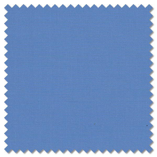 Plain cornflower blue cotton patchwork fabric