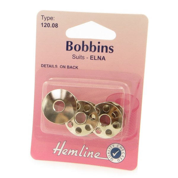 Metal sewing machine bobbins Elna