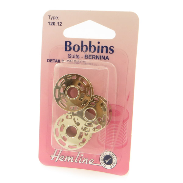 Metal sewing machine bobbins Bernina 8 hole