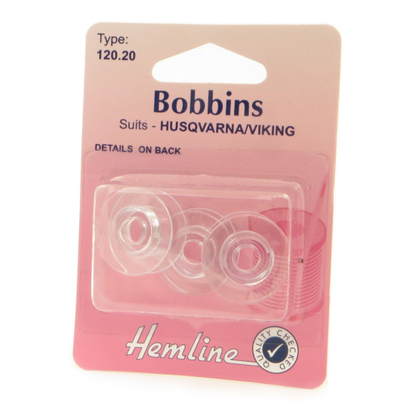 Plastic sewing machine bobbins HusqvarnaViking