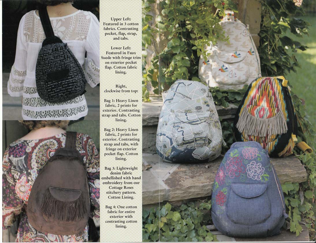 Serendipity Studio The Cheyenne Rope Bag pattern - Pelenna Patchworks