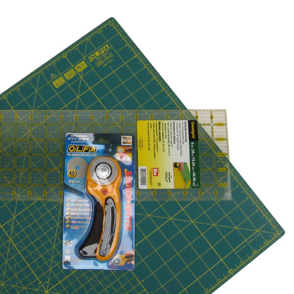 Deluxe Patchwork Starter Pack Discounted Rotary Cutting Tools