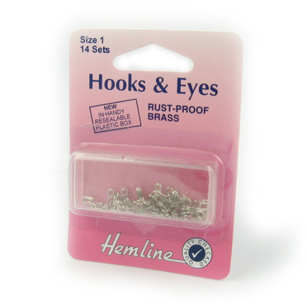 Hooks and eyes Hook and eye fasteners