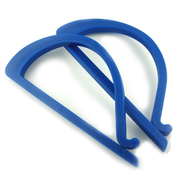 Quilters roll clips or bicycle clips for machine quilting