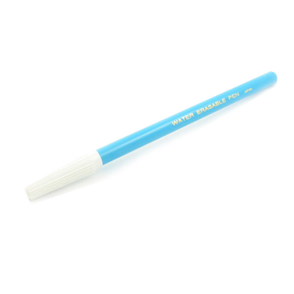 Water erasable fabric marking pen medium tip