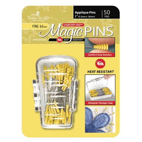 Taylor Seville Magic Pins Applique fine 50 pack