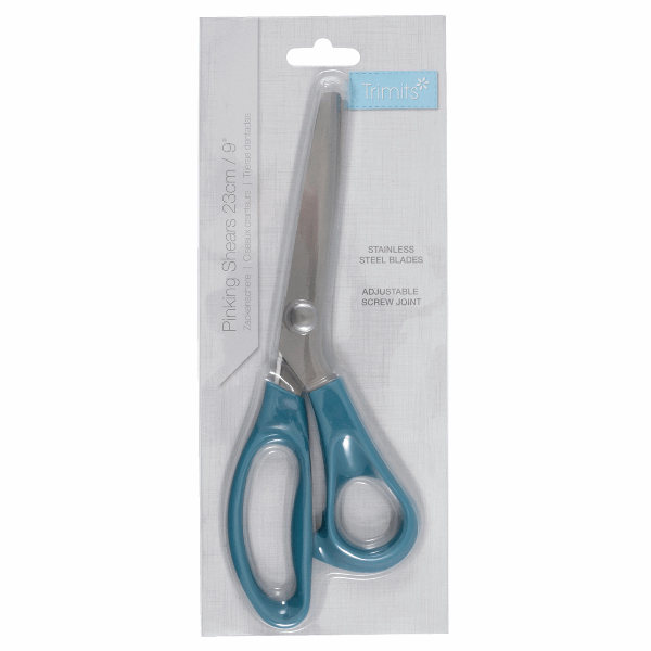 Pinking shears, 9 inch pinking scissors