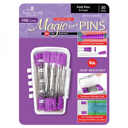 Taylor Seville Magic Pins fork -  fine 30 pack