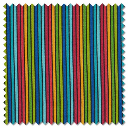 Monster Mash - rainbow stripe multi (per 1/4 metre)