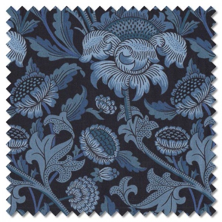 Morris Meadow - wey kelmscott blue (per 1/4 metre)