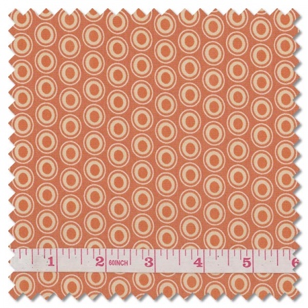 Oval Elements - salted caramel (per 1/4 metre)