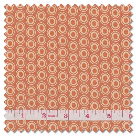 Oval Elements - salted caramel (per 1/4 metre)