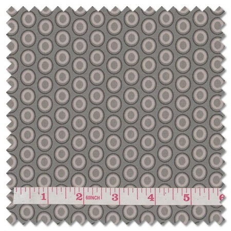 Oval Elements - silver (per 1/4 metre)