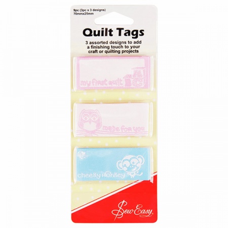 Quilt tags - baby