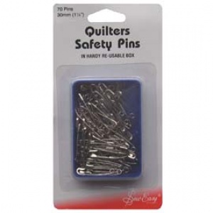 Quilters safety pins