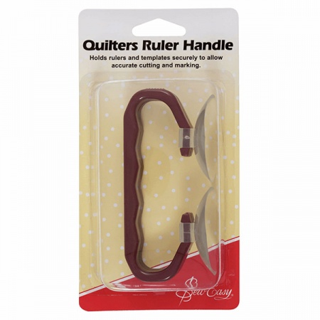 Quilting ruler handle