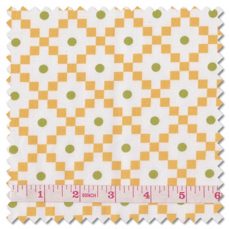 Simply Delightful - journey buttercup (per 1/4 metre)