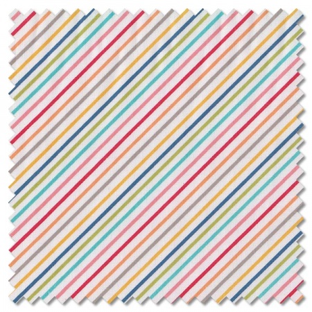 Simply Delightful - stripe off white (per 1/4 metre)