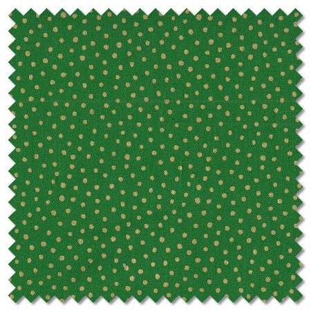Santa Express - snowball green (per 1/4 metre)
