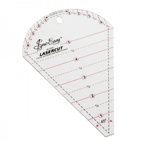 Petal ruler - 45 degree