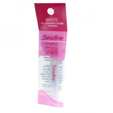 Sewline fabric pencil lead refills - white