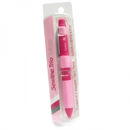 Sewline Trio Colors mechanical fabric pencil with eraser