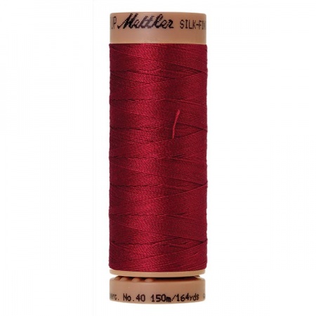 0105 - Fire engine Mettler Silk Finish 40 quilting thread 150m