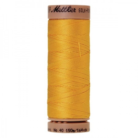 0120 - Summer sun Mettler Silk Finish 40 quilting thread 150m