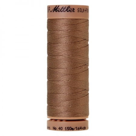 0280 - Walnut Mettler Silk Finish 40 quilting thread 150m