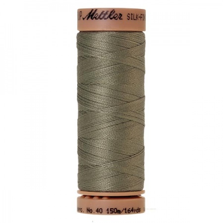 0381 - Sage Mettler Silk Finish 40 quilting thread 150m