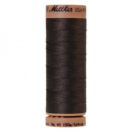 1282 - Charcoal Mettler Silk Finish 40 quilting thread 150m