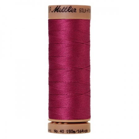 1417 - Peony Mettler Silk Finish 40 quilting thread 150m