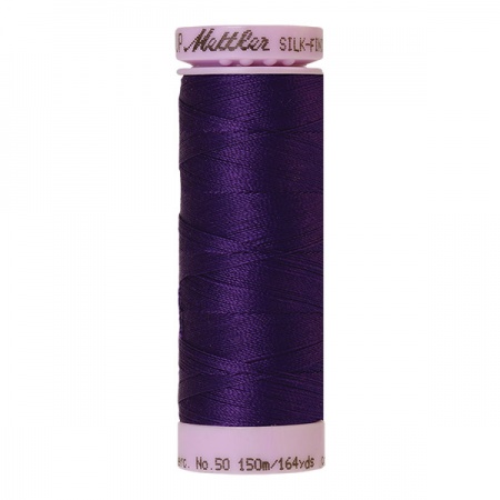 0046 - Deep purple Mettler Silk-Finish Cotton 50 150m