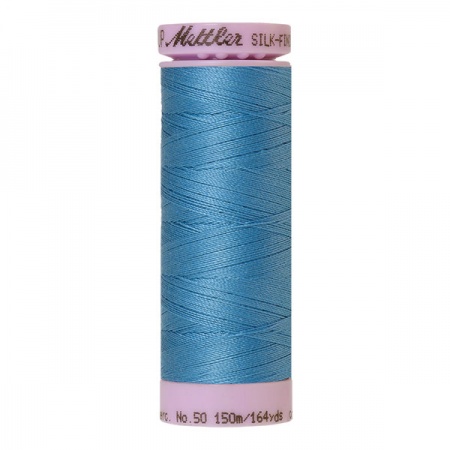 0338 - Reef blue Mettler Silk-Finish Cotton 50 150m