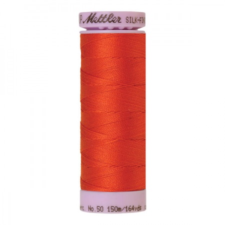 0450 - Paprika Mettler Silk-Finish Cotton 50 150m