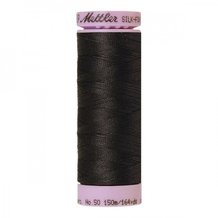1282 - Charcoal Mettler Silk-Finish Cotton 50 150m