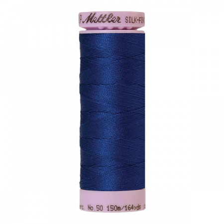 1304 - Imperial blue Mettler Silk-Finish Cotton 50 150m