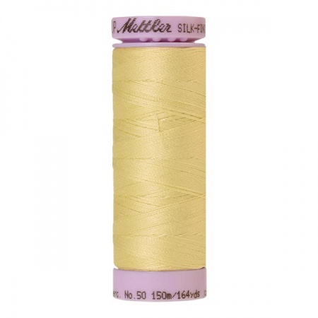 1412 - Lemon frost Mettler Silk-Finish Cotton 50 150m