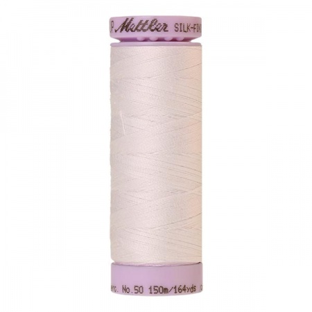2000 - White Mettler Silk-Finish Cotton 50 150m