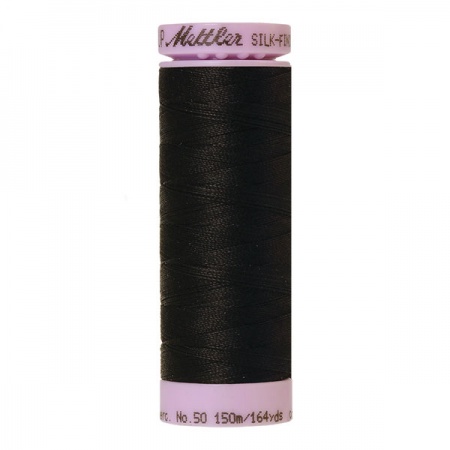 4000 - Black Mettler Silk-Finish Cotton 50 150m