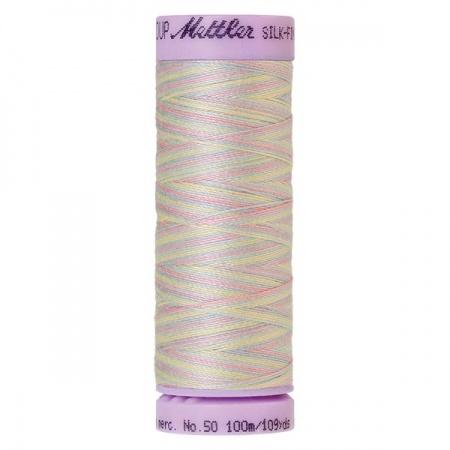 9826 - Baby blanket Mettler Silk-Finish Cotton Multi 50 100m