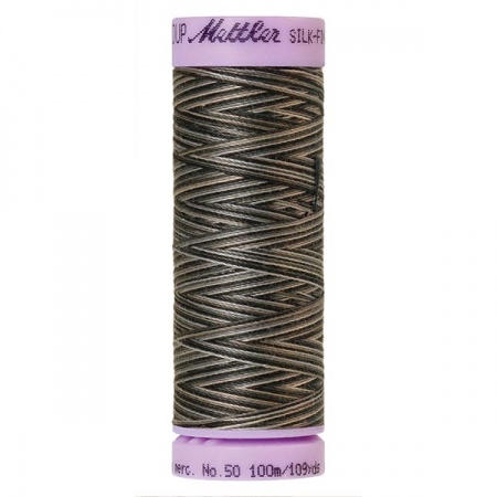 9861 - Charcoal Mettler Silk-Finish Cotton Multi 50 100m