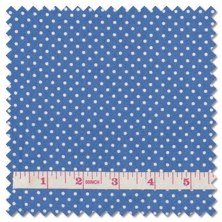 Makower Spot On Basics 830 B68 marine blue patchwork fabric