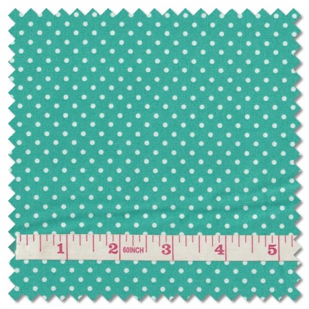 Spot On - T67 turquoise (per 1/4 metre)