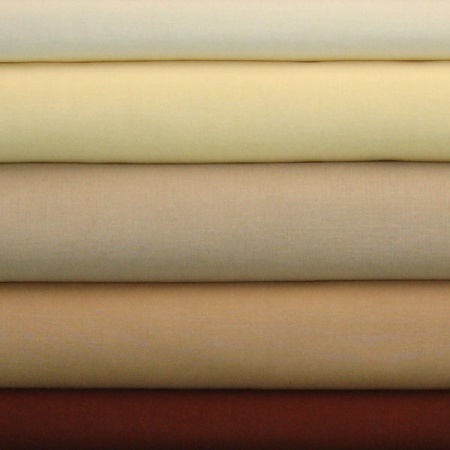 Solids browns & creams 5 fat quarter pack