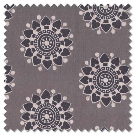 Tangent - pinwheel grey (per 1/4 metre)