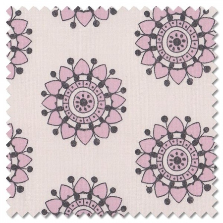 Tangent - pinwheel white (per 1/4 metre)