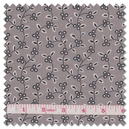 Tangent - vine grey (per 1/4 metre)